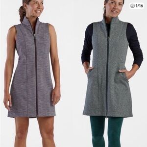 Passport Blue Zip-Up Dress